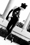 LAURA BLACK CAT SUIT BALBOA PARK PAVILION SD